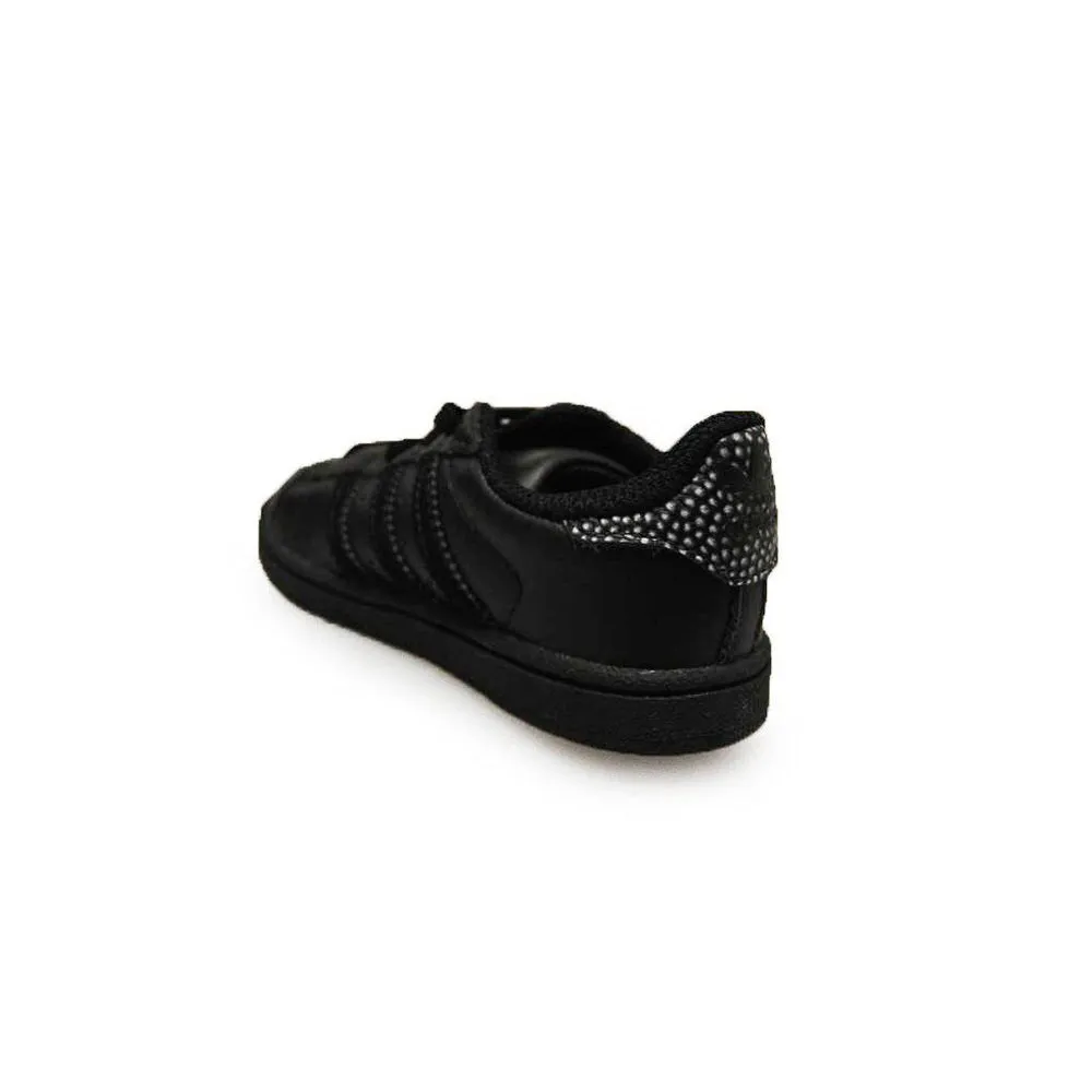 Infants Adidas Superstar Ray Black EL I